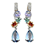 Feng shui crystals earring